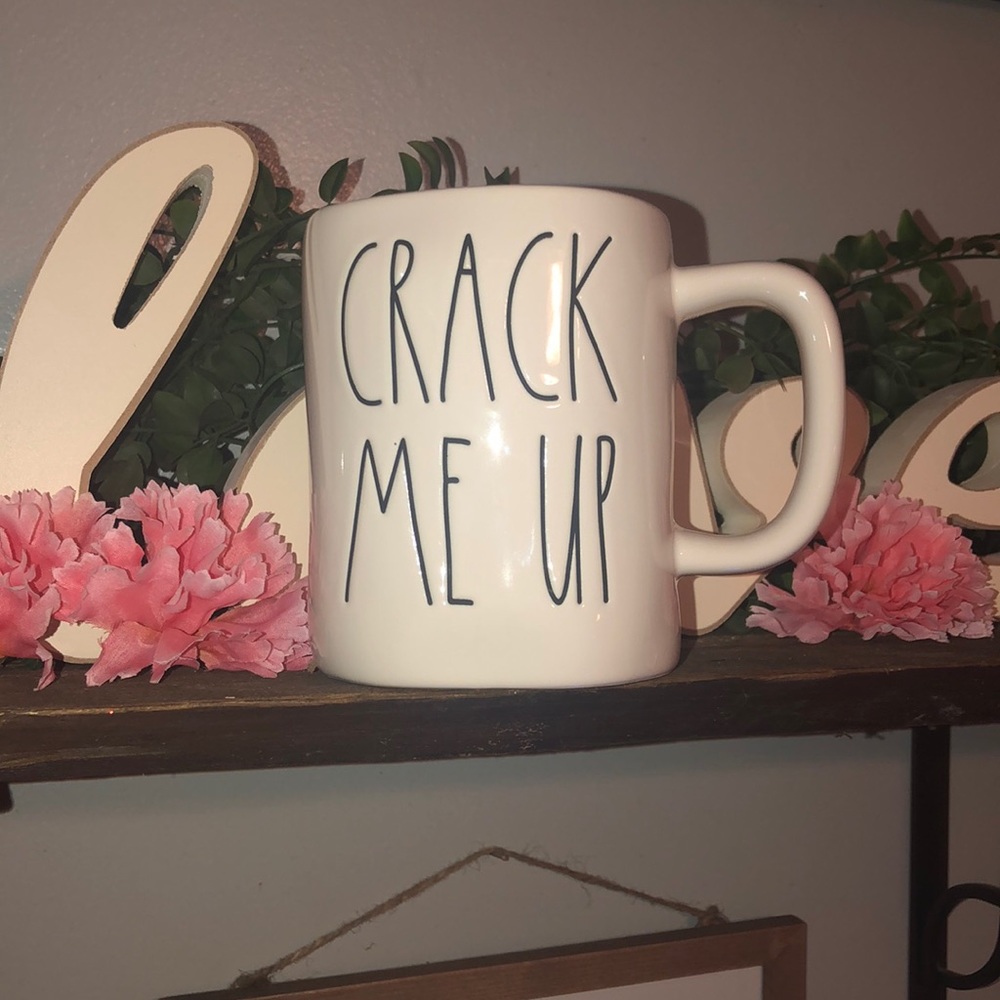 Rae Dunn crack me up mug